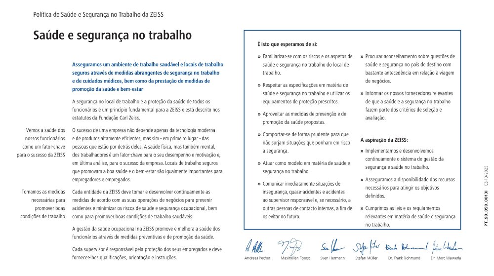 Preview image of ZEISS OHS Policy PT