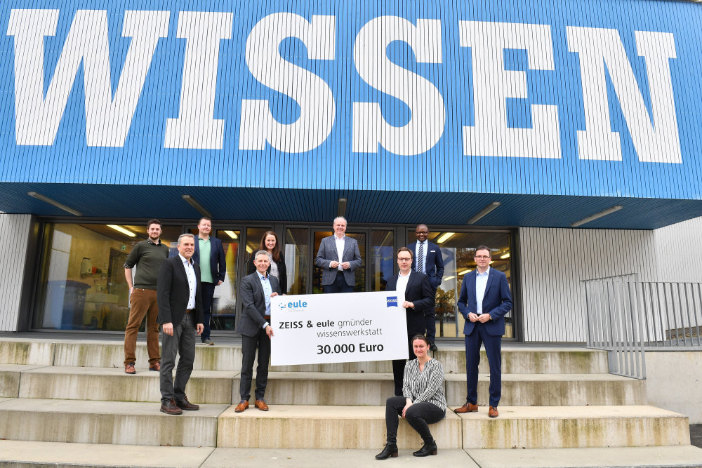 Vorschaubild von ZEISS unterstützt die Einrichtung „eule gmünder wissenswerkstatt“