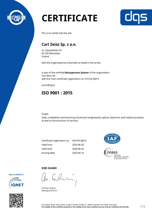 Podgląd pliku ISO Certificate PL EN