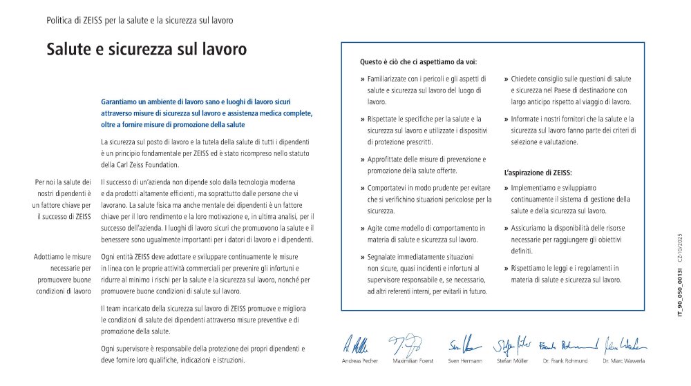 Preview image of  ZEISS OHS Policy IT