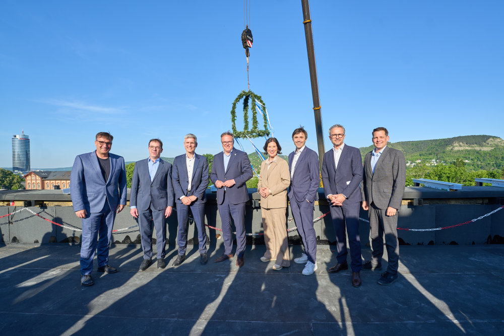Vorschaubild von Hightech-Standort Jena Richtfest