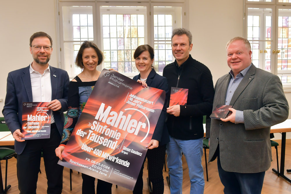 Vorschaubild von Jubiläumskonzert "90 Jahre Jenaer Philharmonie"