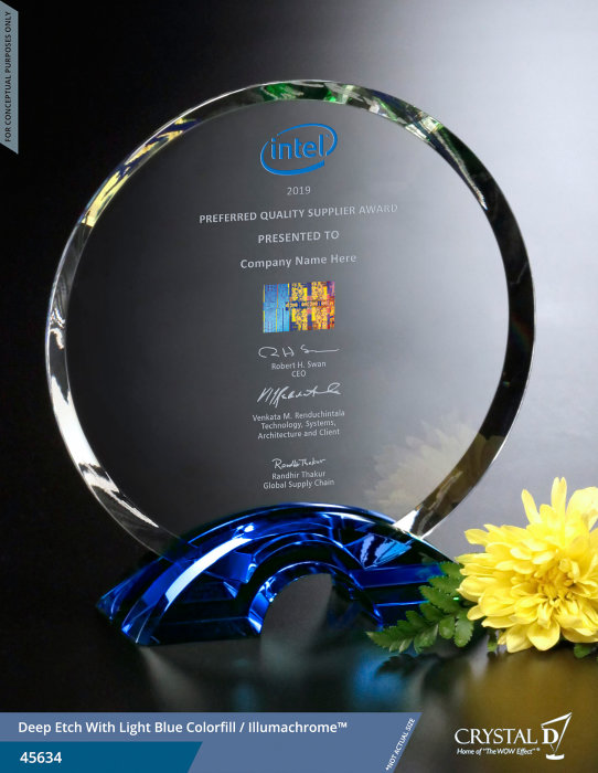 Preview image of Intel’s Preferred Quality Supplier Award 2019