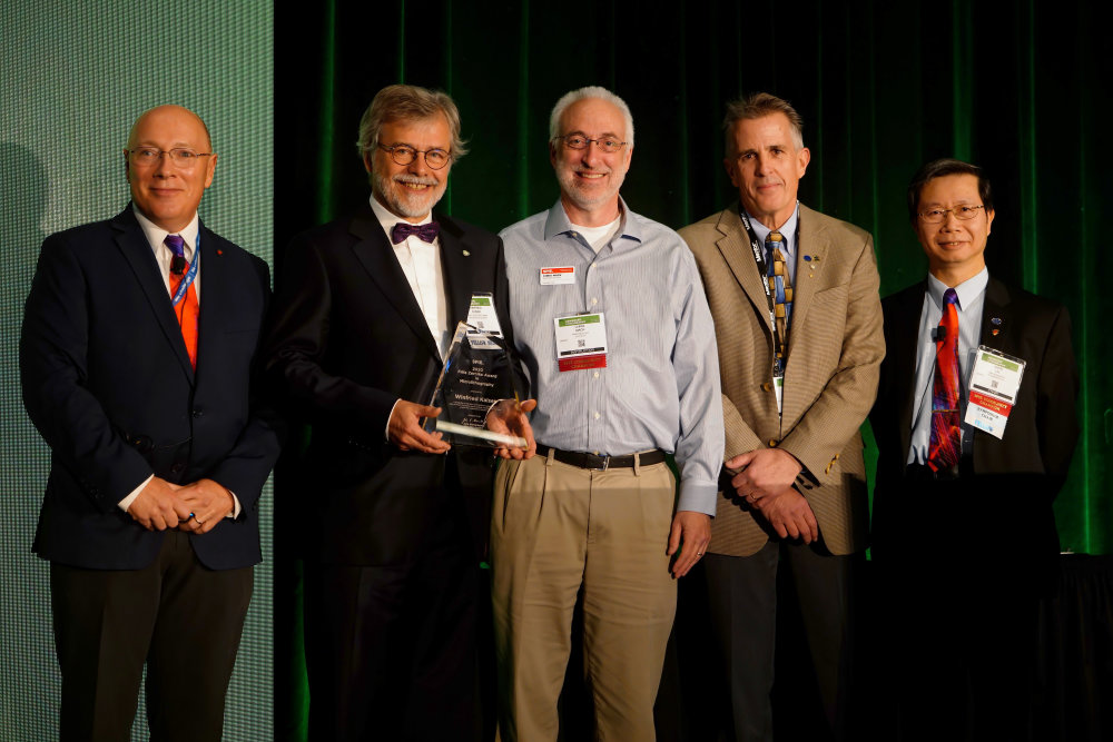 Preview image of Winfried Kaiser honored with the SPIE Frits Zernike Award for Microlithography