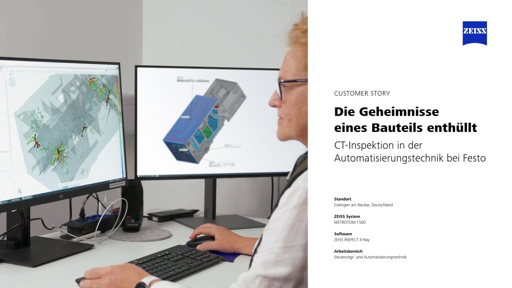 Vorschaubild von ZEISS INSPECT X-Ray Customer Story Festo DE