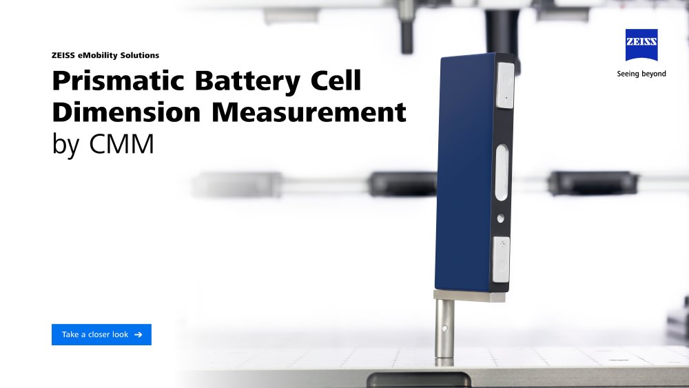 Vorschaubild von Prismatic Battery Cell Dimension Measurement by CMM