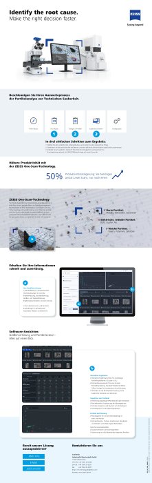 Vorschaubild von ZEISS Technical Cleanliness OnePager DE