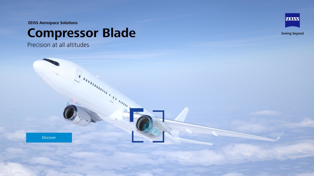 Preview image of ZEISS Aerospace Solutions Focus Brochure: Compressor Blade, EN