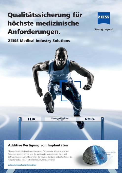 Vorschaubild von  ZEISS Medical Industry Solutions Brochure Additive Manufacturing DE