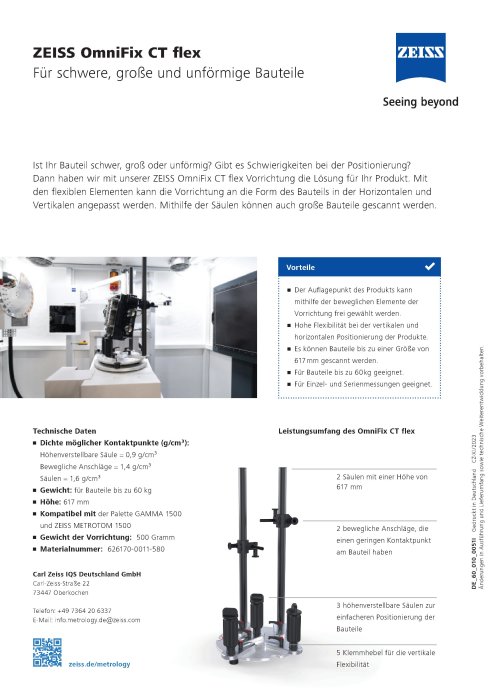 Vorschaubild von ZEISS OmniFix CT flex DE