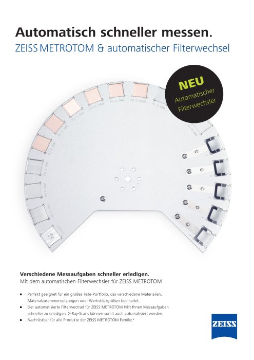 Vorschaubild von DE, METROTOM & automatischer Filterwechsel Flyer