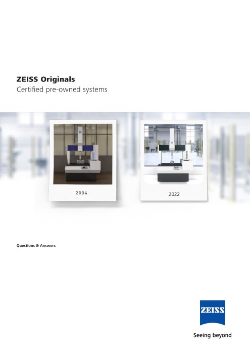 ZEISS Originals FAQs, EN