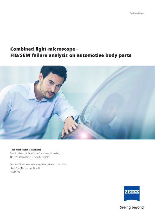 Anteprima immagine di ZEISS IQS Technical Paper, FIB/SEM, Failure analysis, EN, PDF