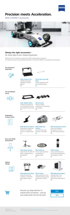 O-INSPECT Accessories Infosheet, EN