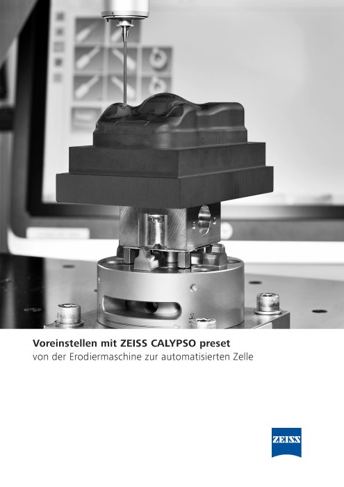 Vorschaubild von ZEISS CALYPSO preset EDM Flyer, DE