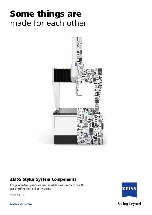 ZEISS Stylus Systems Components Catalog