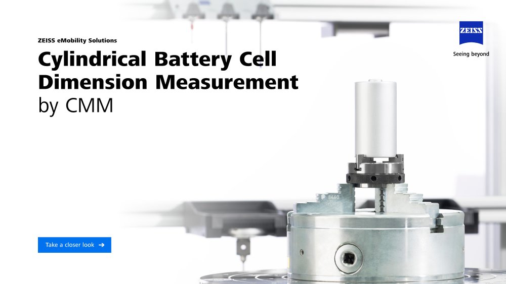 Preview image of Cylindrical Battery Cell Dimension Measurement by CMM