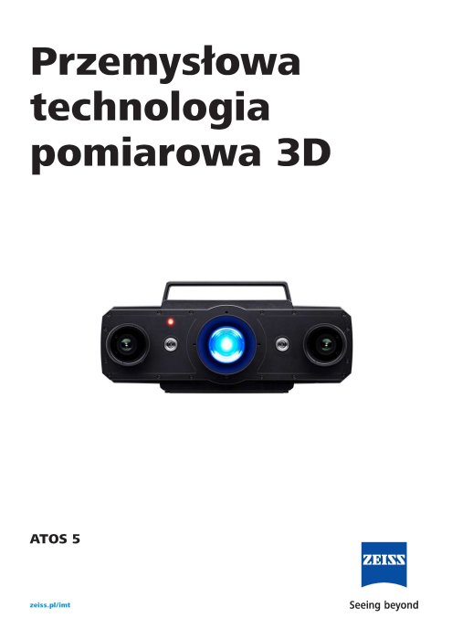 Podgląd pliku ZEISS ATOS 5 opis produktu PL