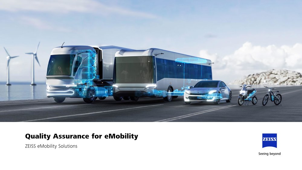 Preview image of ZEISS eMobility Solutions Brochure, EN