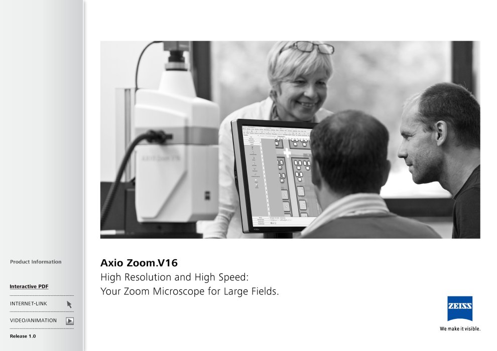 Axio Zoom.V16 product info, EN