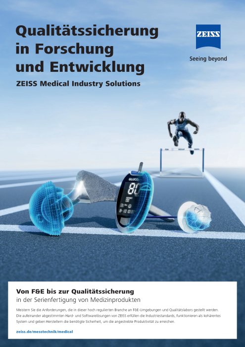 Vorschaubild von ZEISS Medical Industry Solutions Broschüre Forschung und Entwicklung DE