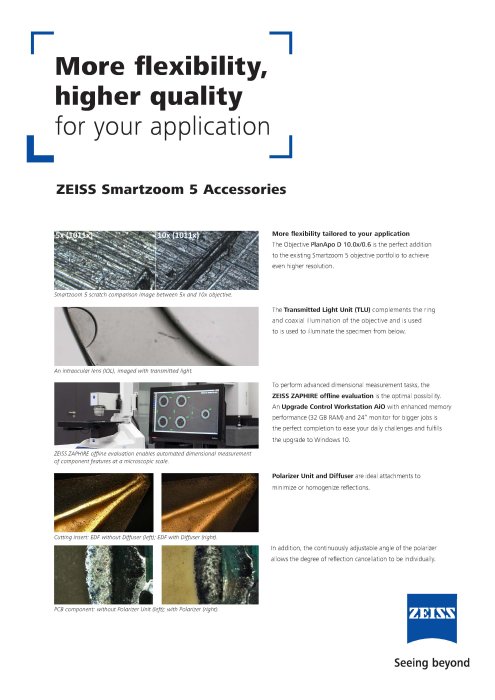 Voorbeeldafbeelding van ZEISS Smartzoom 5 Accessories EN