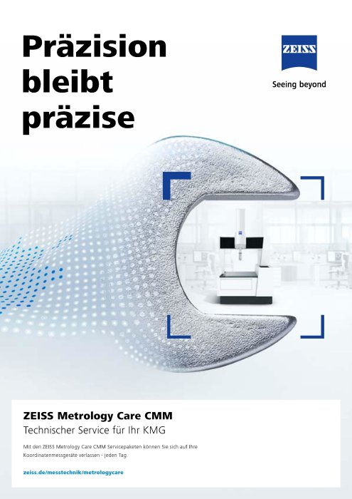 ZEISS Metrology Care Broschuere DE digital