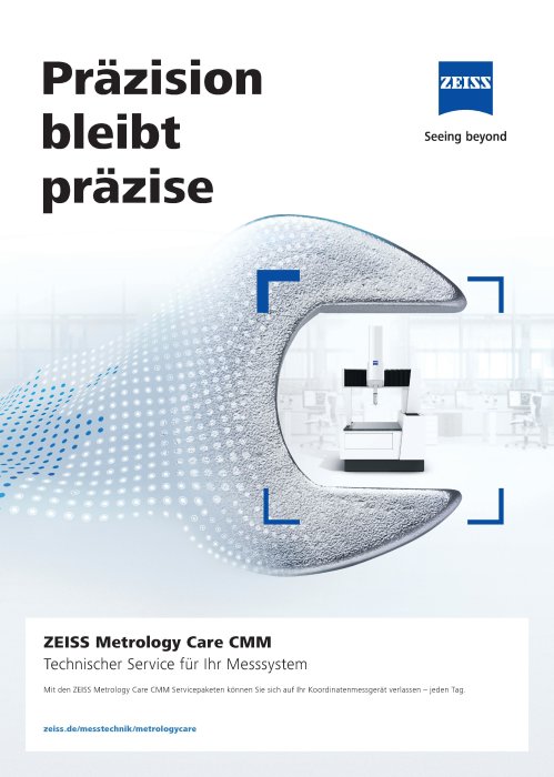 Vorschaubild von ZEISS Metrology Care CMM Broschüre DE 