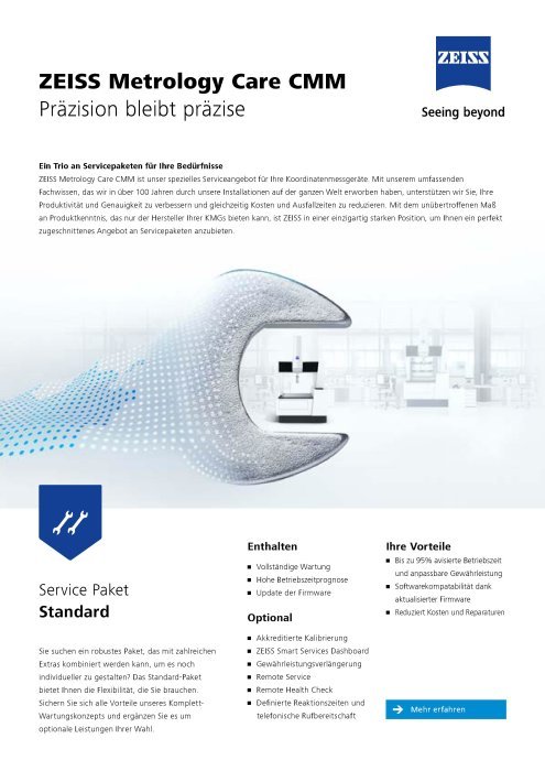  ZEISS Metrology Care Flyer Standard DE