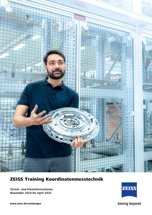 Vorschaubild von ZEISS ACADEMY METROLOGY Schulungstermine November 2024 bis April 2025 DE