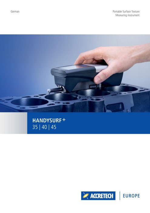 HANDYSURF+ DE ACCRETECH