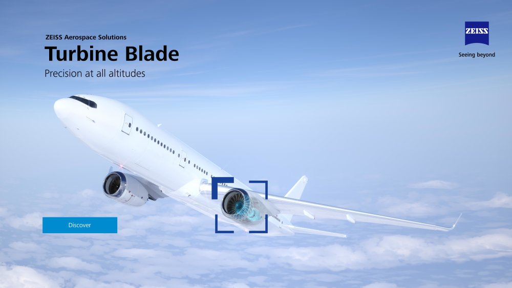 Preview image of ZEISS AerospaceSolutions Focus Brochure: Turbine Blade, EN