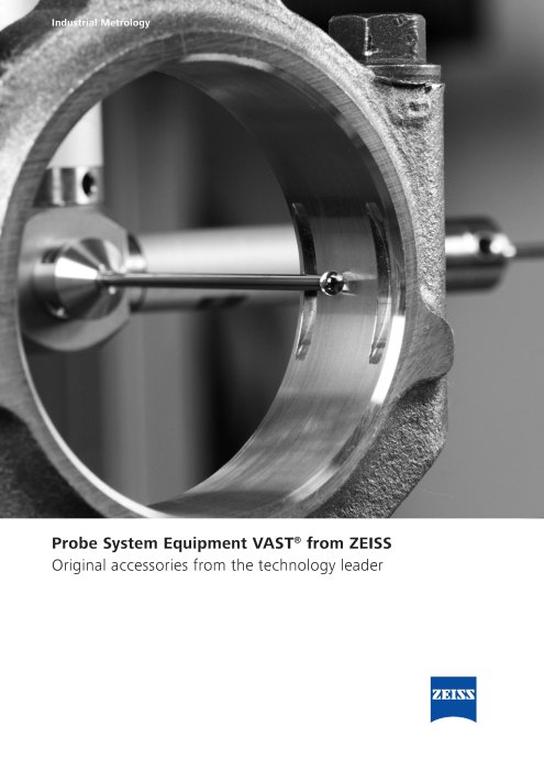 VAST Probe System Equipment Catalogue, EN