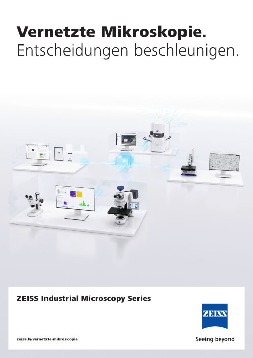 Vorschaubild von ZEISS Industrial Microscopy Series Brochure, DE