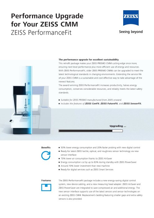 ZEISS PerformanceFit Retrofit Flyer EN