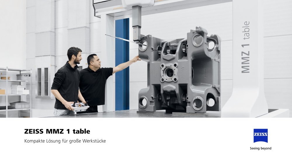 Vorschaubild von ZEISS MMZ 1 table Flyer DE 2024