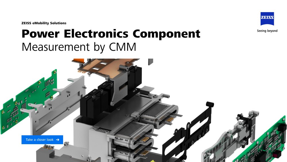 Vorschaubild von Power Electronics Component Measurement by CMM