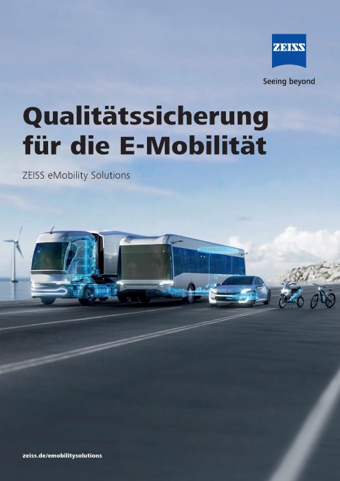 Vorschaubild von ZEISS eMobility Solutions, Broschüre, DE