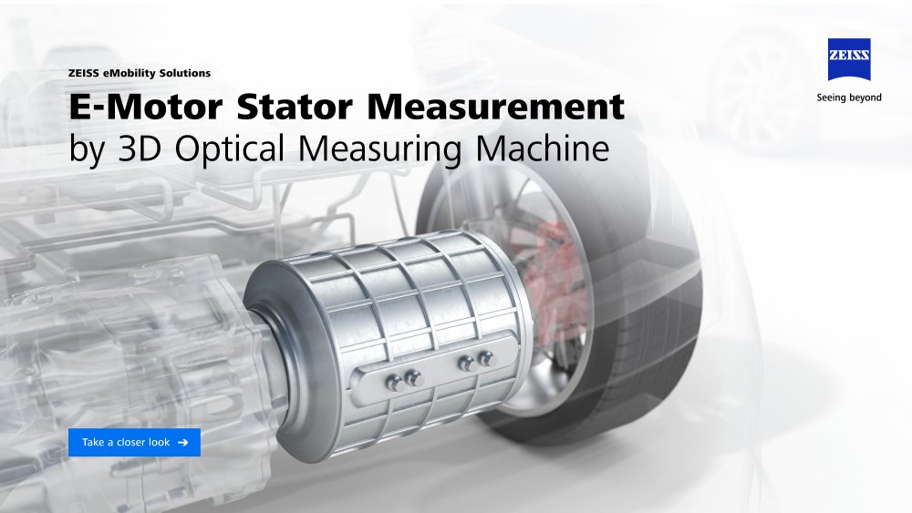 Podgląd pliku E-Motor Stator Measurement by 3D Optical Measuring Machine 