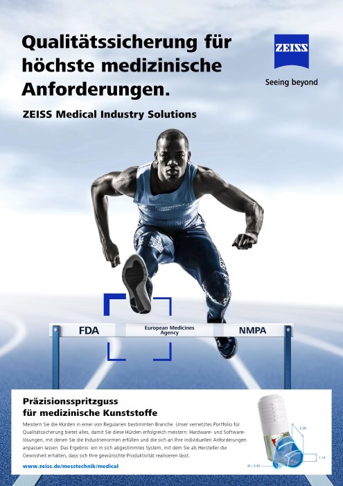 Vorschaubild von  ZEISS Medical Industry Solutions Brochure Plastics DE