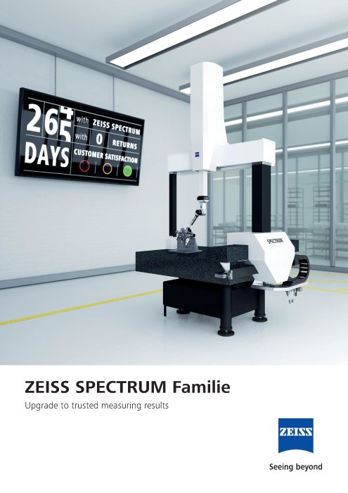 Vorschaubild von ZEISS SPECTRUM Familie, Produktinformation, DE