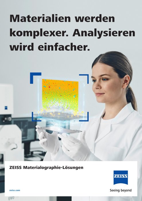 Vorschaubild von ZEISS IMS Materialographie DE Broschüre PDF
