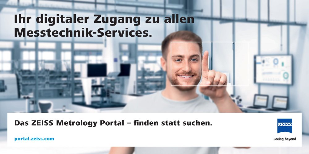 ZEISS Metrology Portal Flyer DE