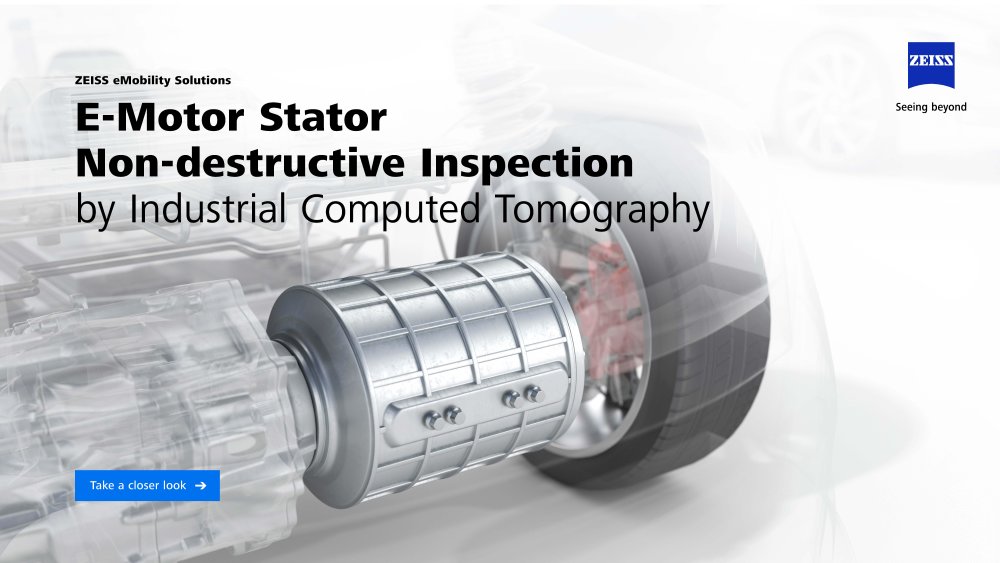 Preview image of E-Motor Stator Non-destructive Inspection by CT