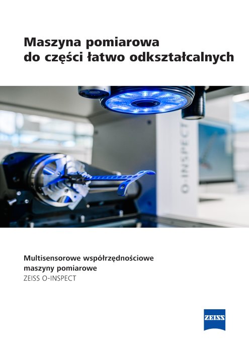 Podgląd pliku ZEISS O-INSPECT informacja o produkcie 