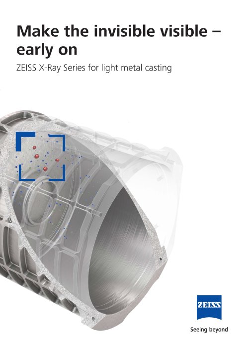 Image d’aperçu de EN, X-Ray Series for Light Metal Casting Brochure