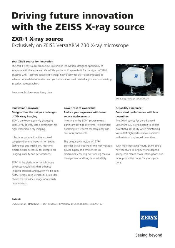 ZEISS X-Ray Microscopy for High-Resolution 3D Industry Analysis​