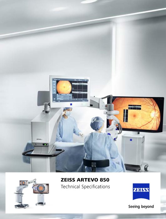 Vorschaubild von ARTEVO 850 Technical Specifications EN
