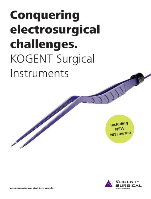 Preview image of KOGENT Surgical Instruments Brochure US