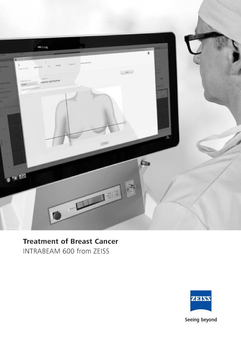 Preview image of INTRABEAM 600 Breast Application Brochure US